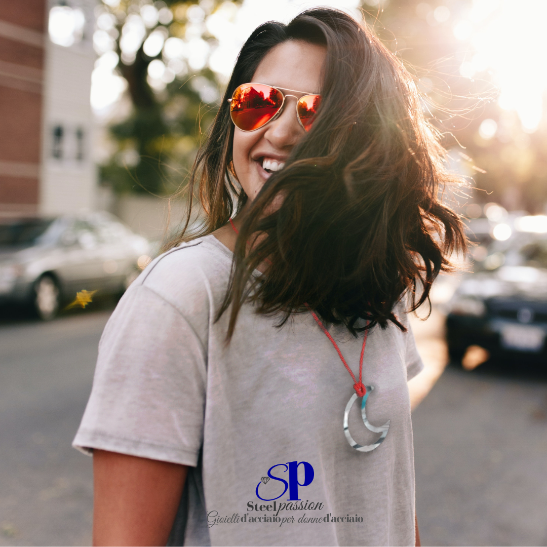 Ciondolo acciaio inox