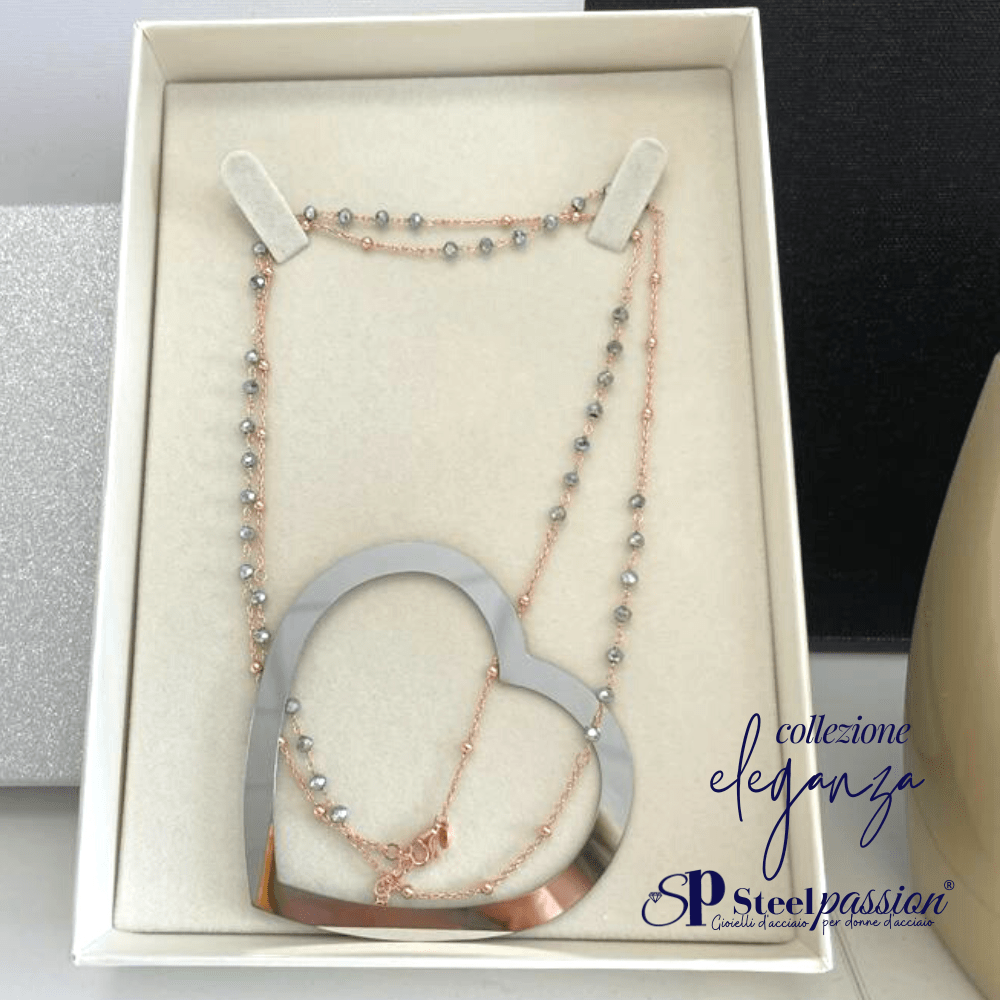 Collana Silver Stones