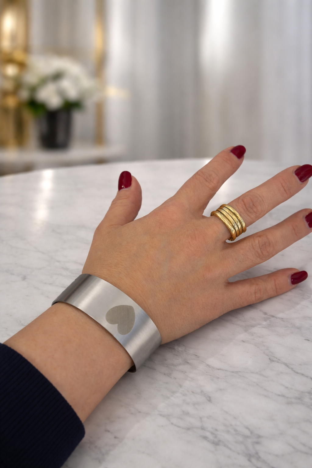 Bracciale acciaio inox