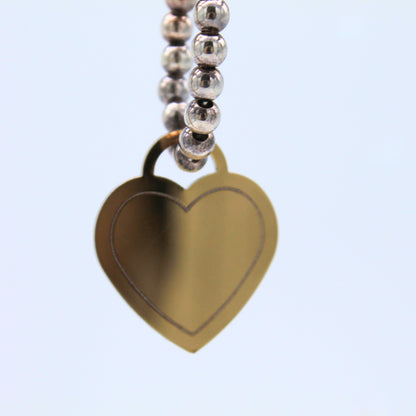 cuore gold acciaio inox
