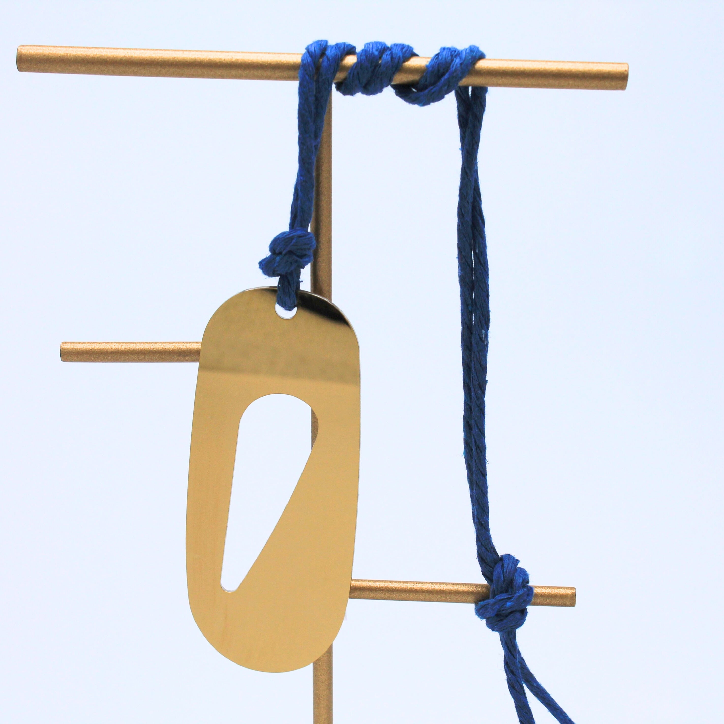 ciondolo acciaio gold