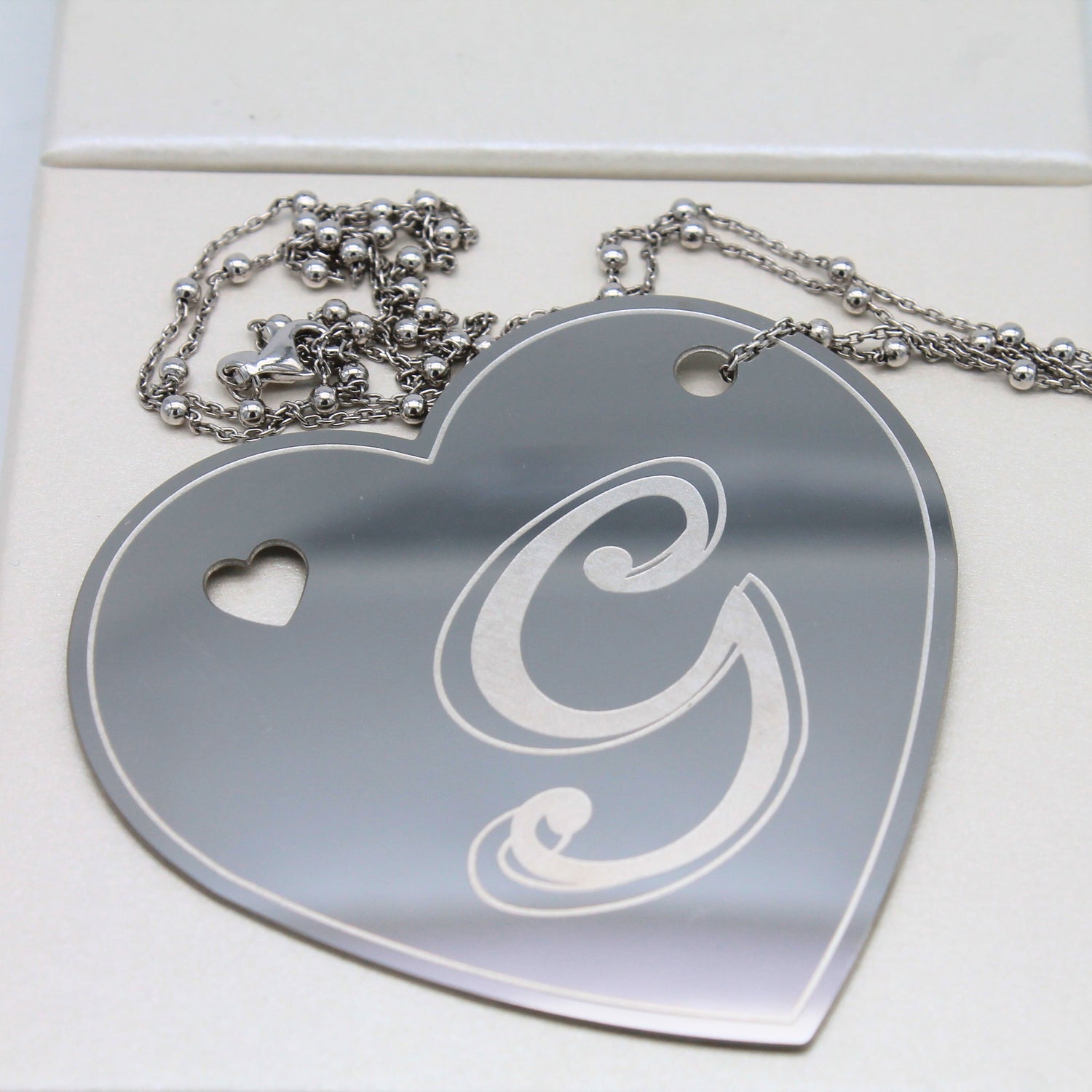 Ciondolo acciaio inox