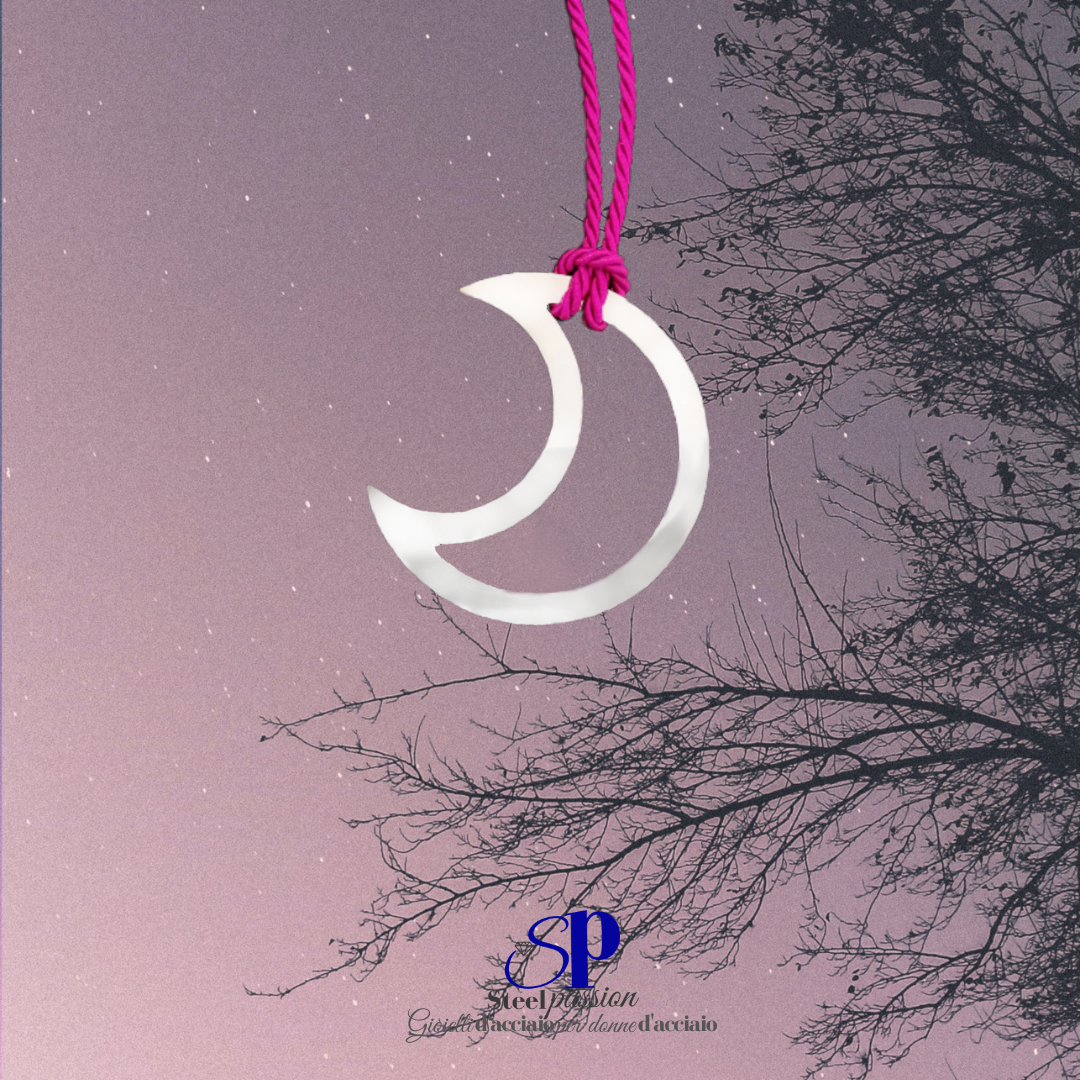 ciondolo acciaio inox silver