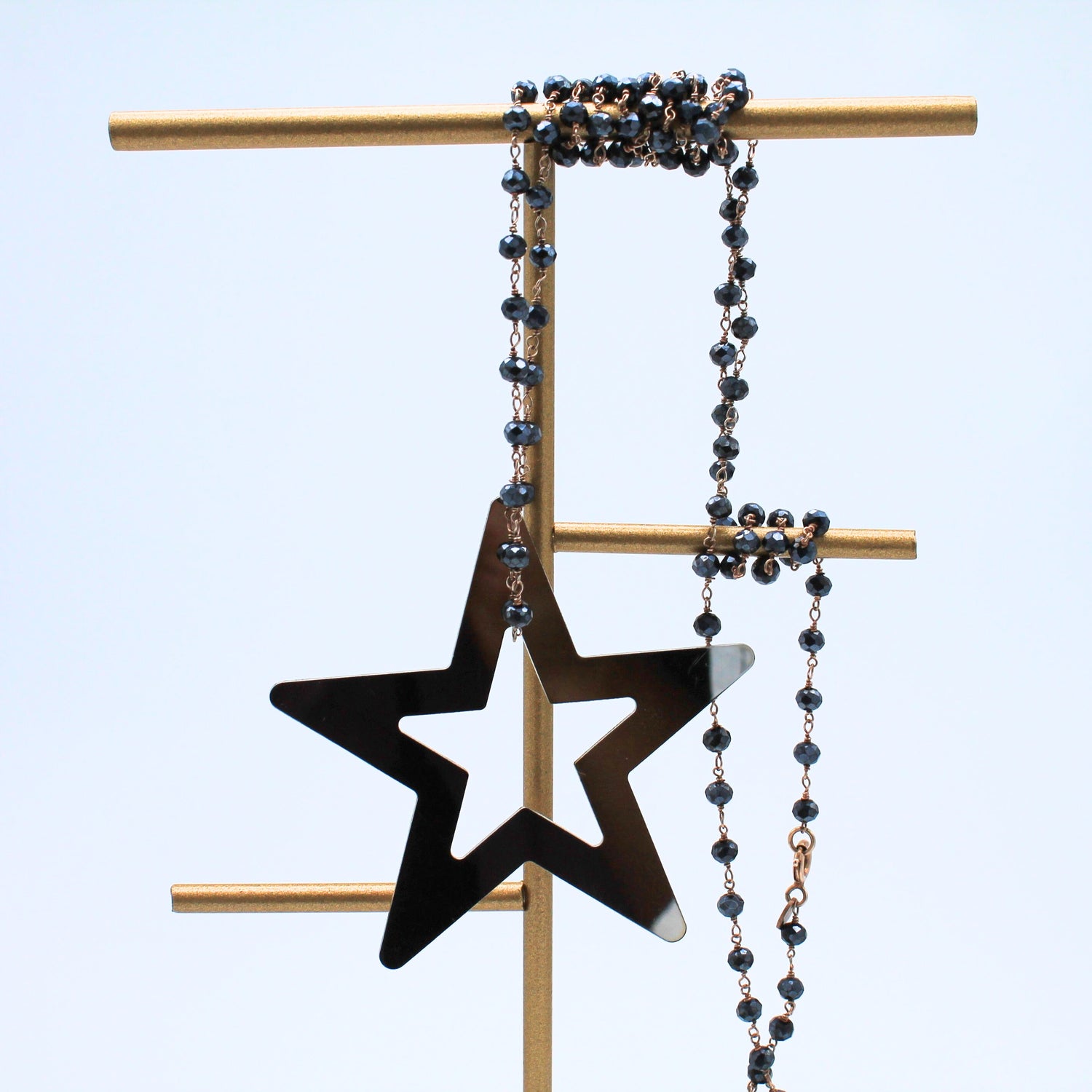 Collana ciondolo inox silver