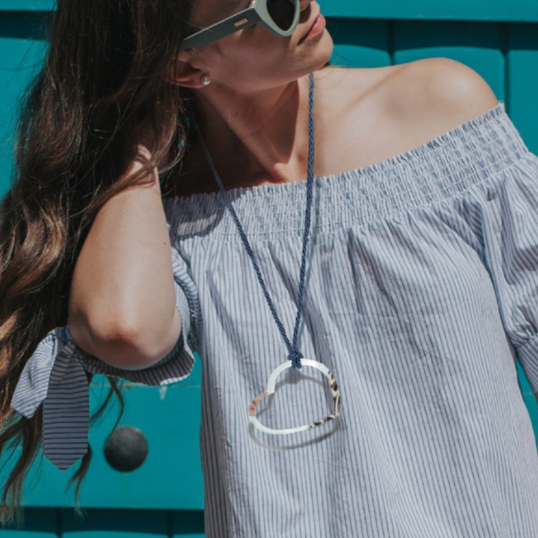 Ciondolo acciaio inox silver