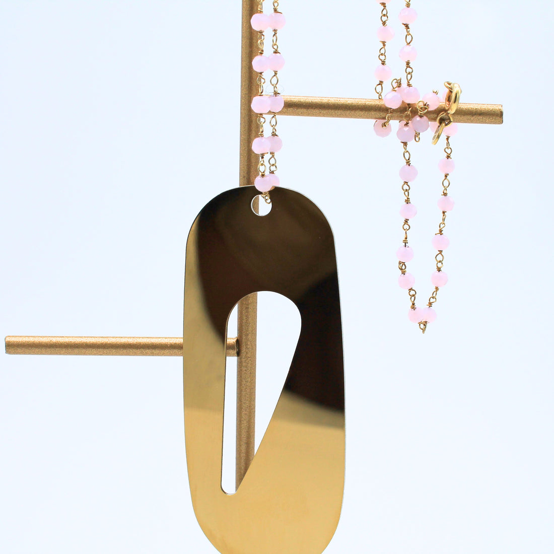 Collana ciondolo gold inox