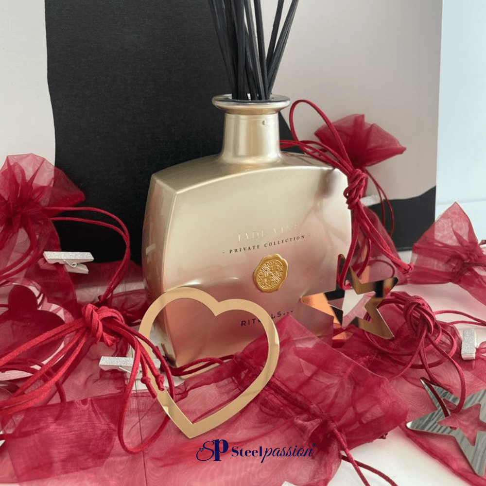 Ciondolo acciaio inox gold