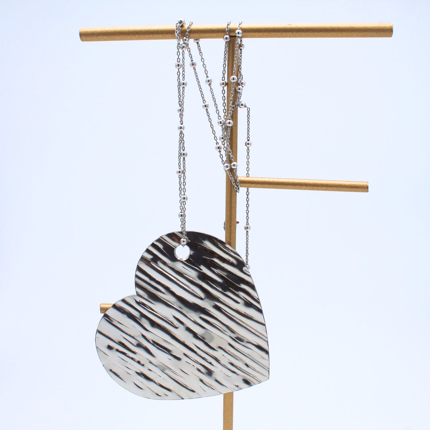 Cuore piccolo acciaio inox