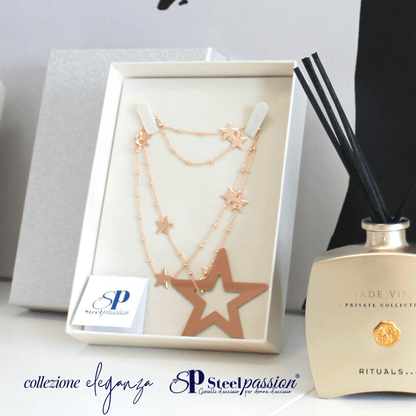 inox rosy gold stelle