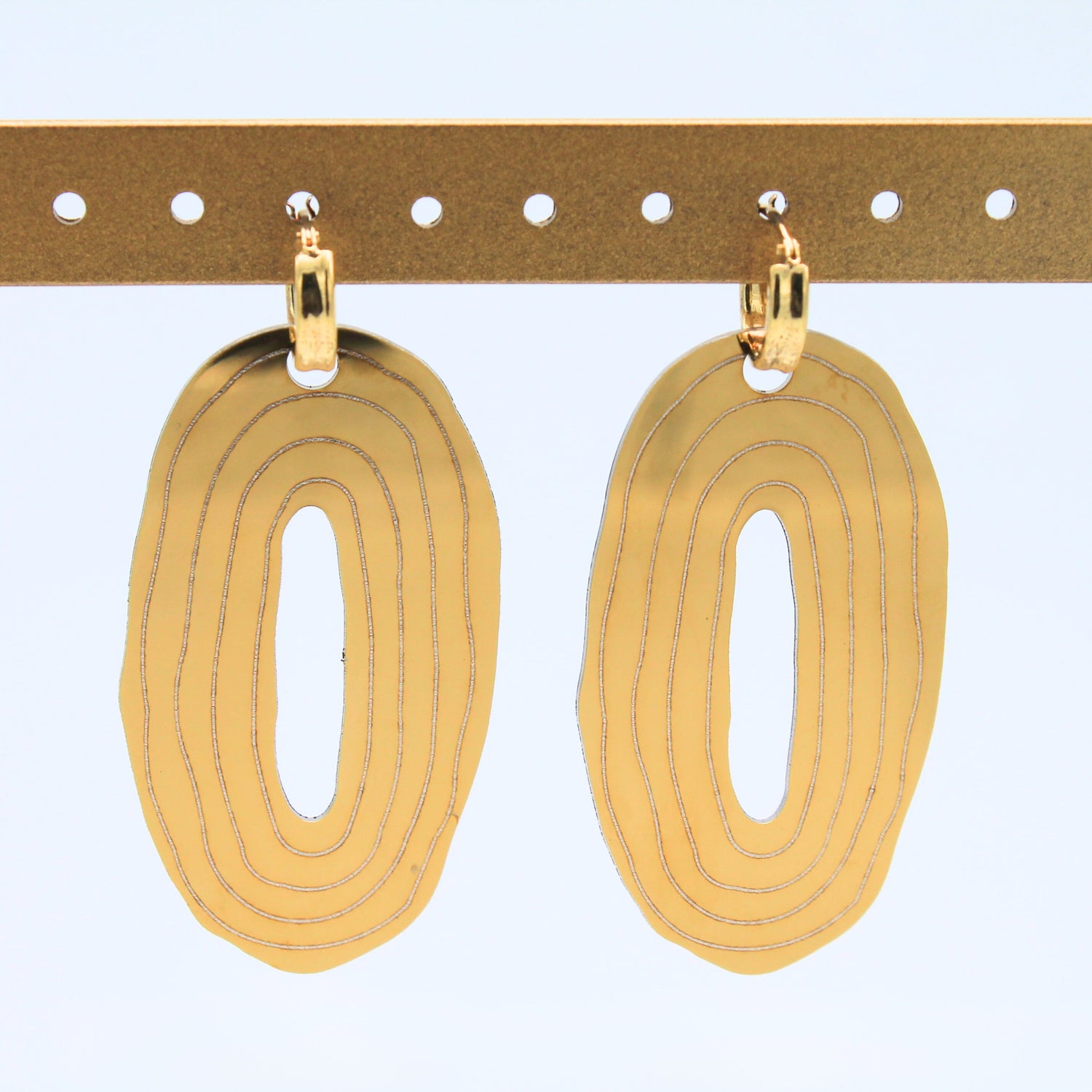 Orecchini fuoco gold