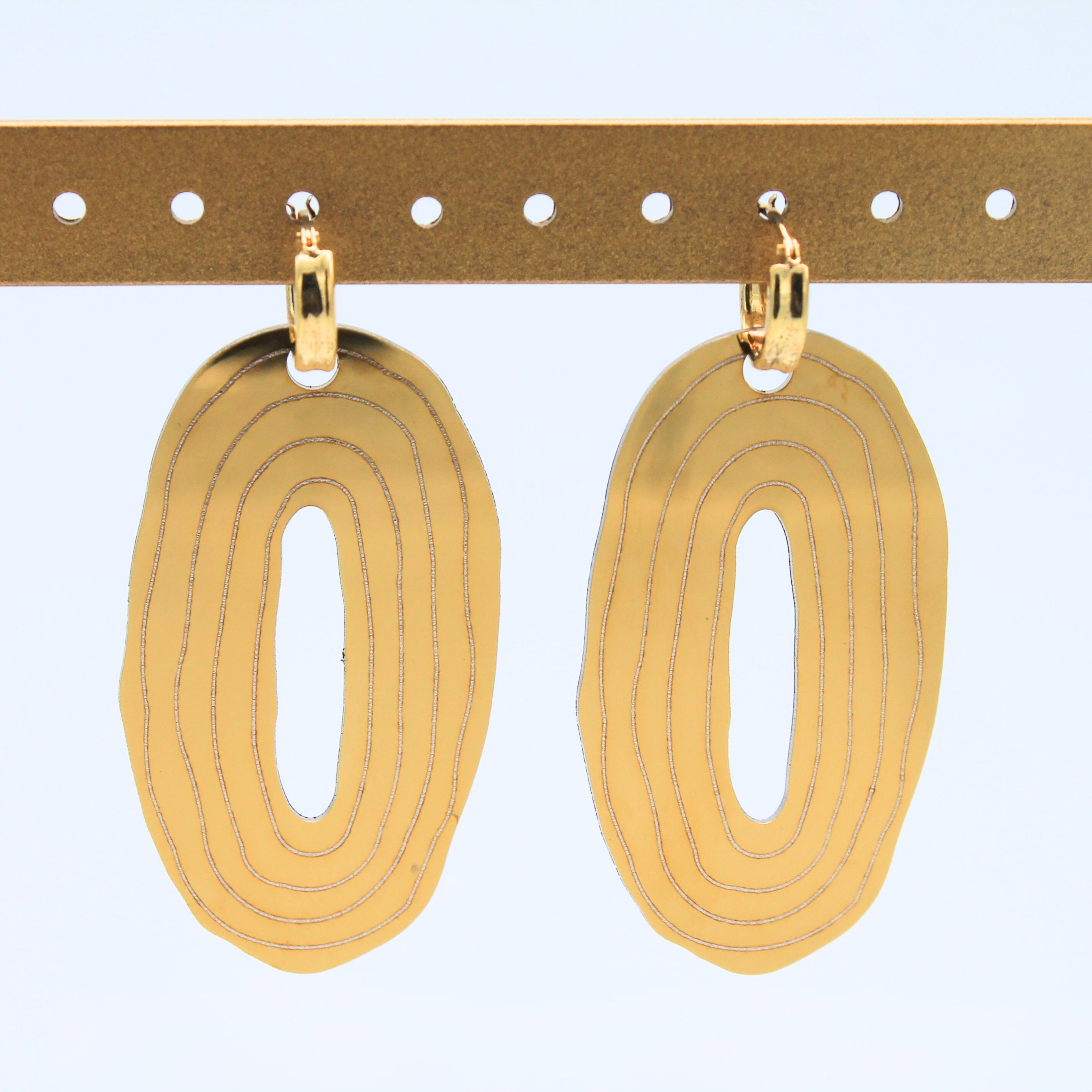 Orecchini fuoco gold