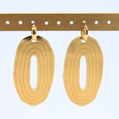 Orecchini fuoco gold