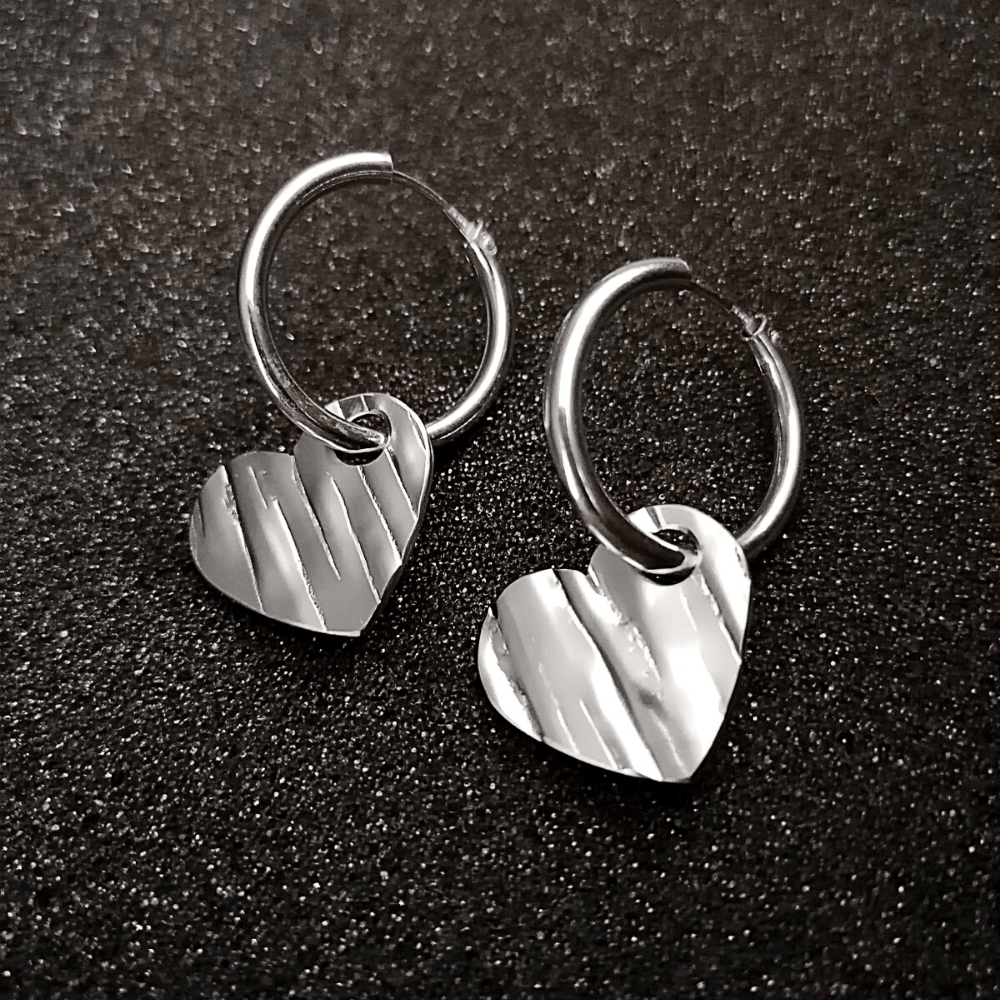 Cuore midi acciaio inox