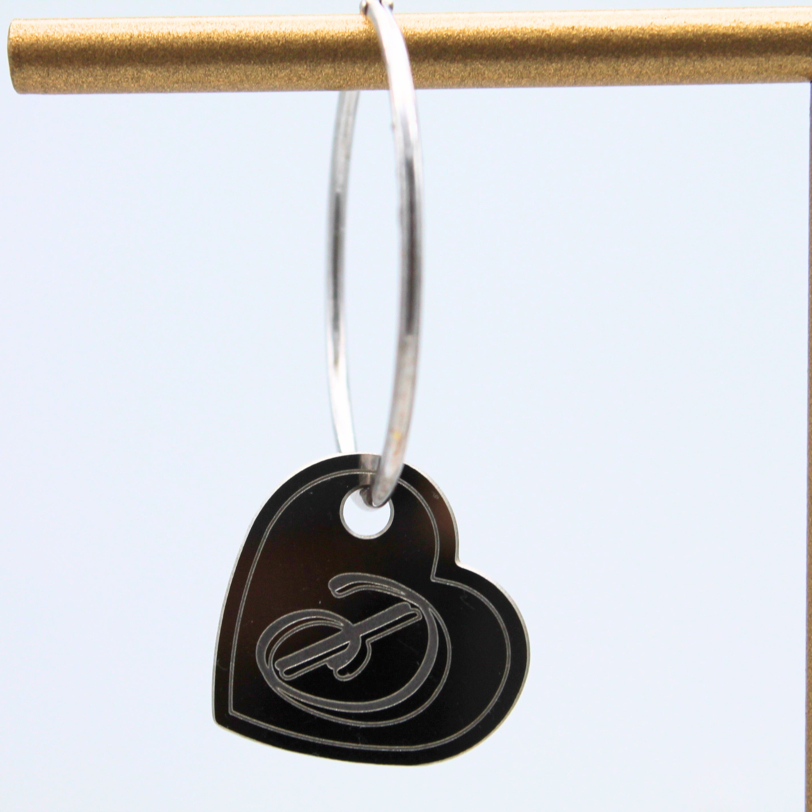 Orecchini acciaio inox