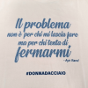 Citazione maglietta #Donnadacciaio